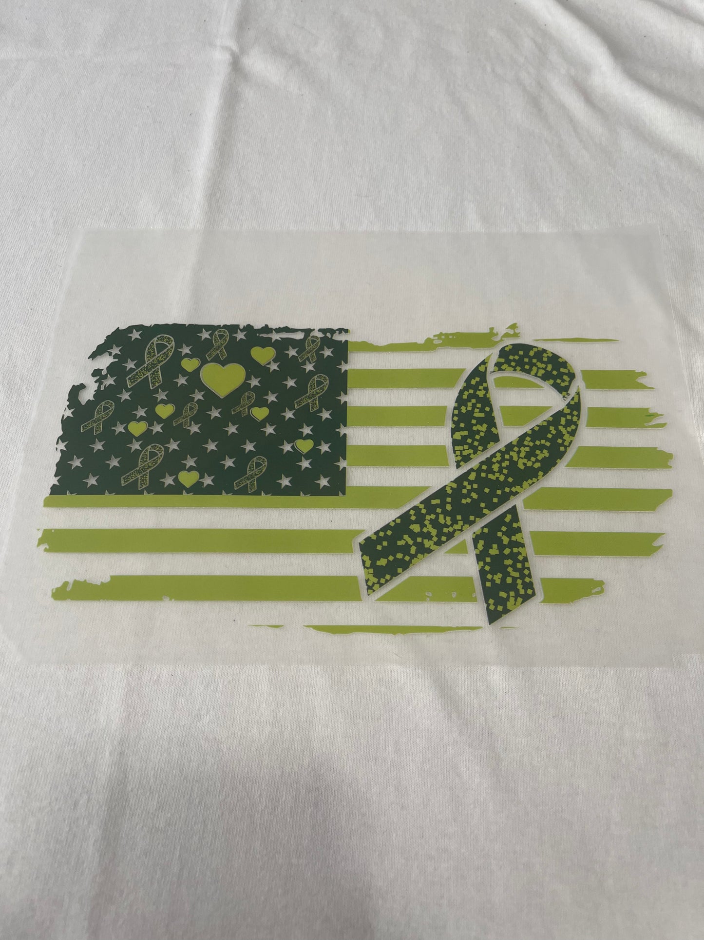 Flag Mental Health-Dtf T-shirt Design