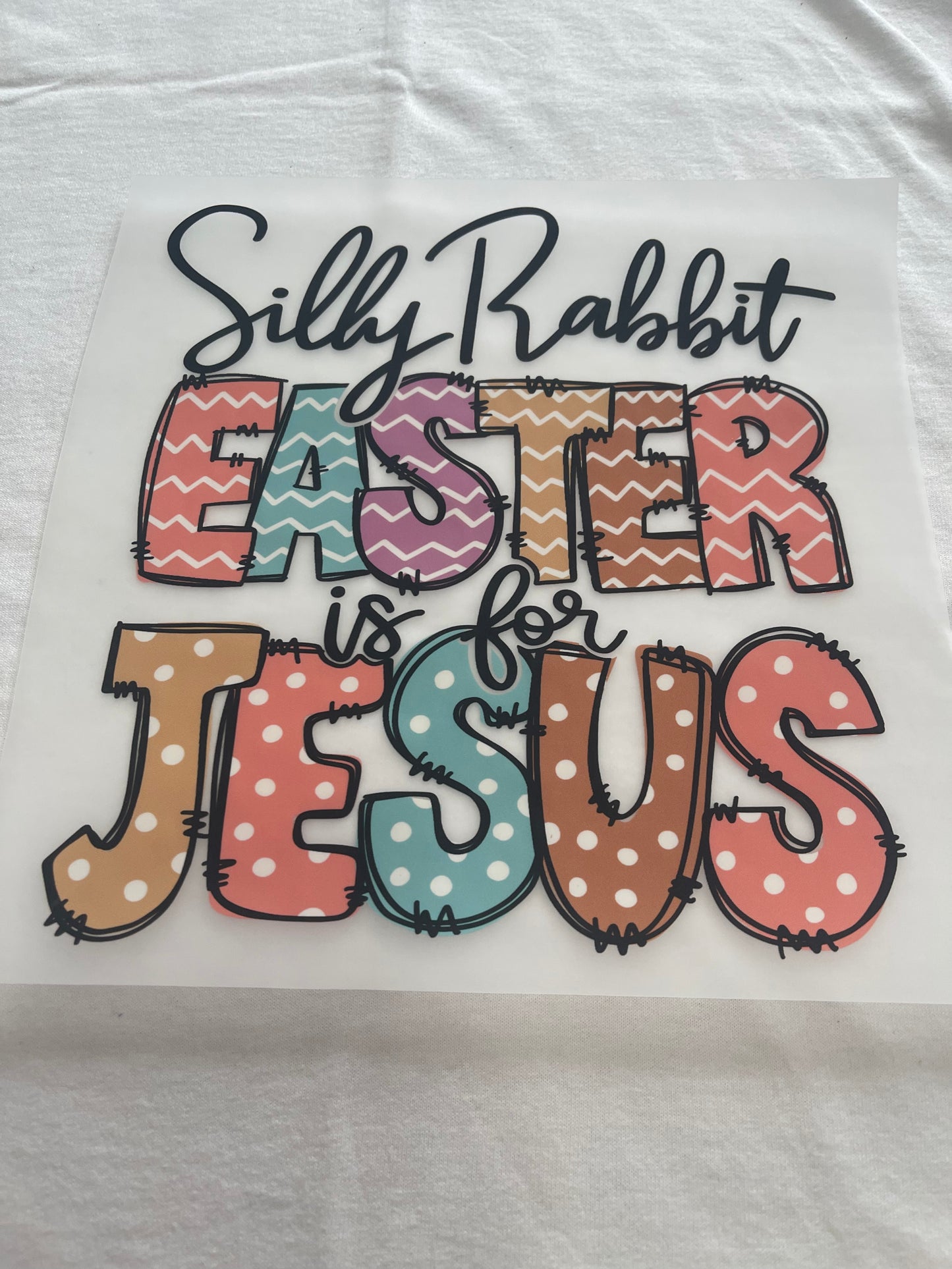 Silly Rabbit Easter-Dtf T-shirt Design