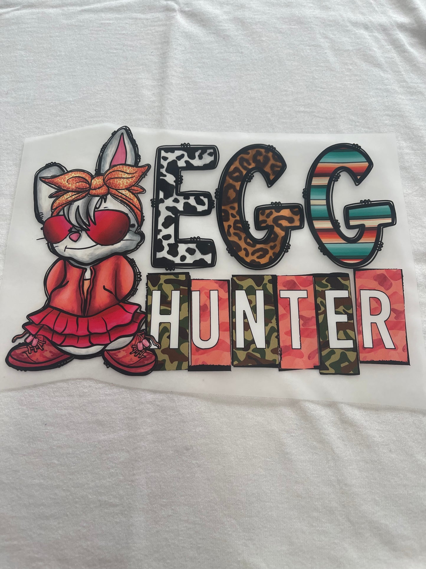 Egg Hunter Easter-Dtf T-shirt Design