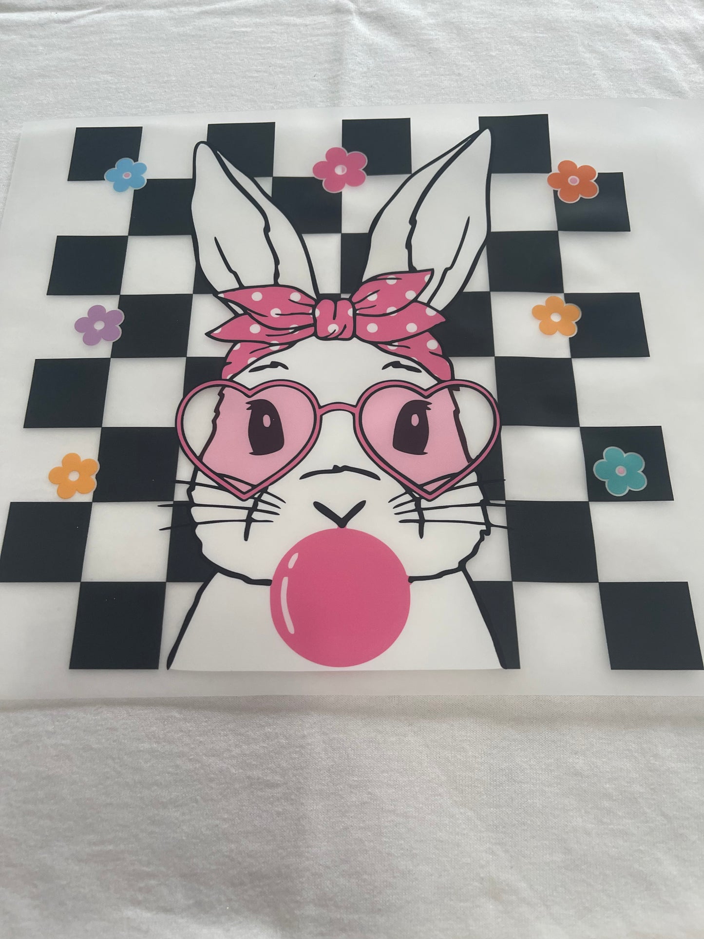 Retro Bunny-Dtf T-shirt Design
