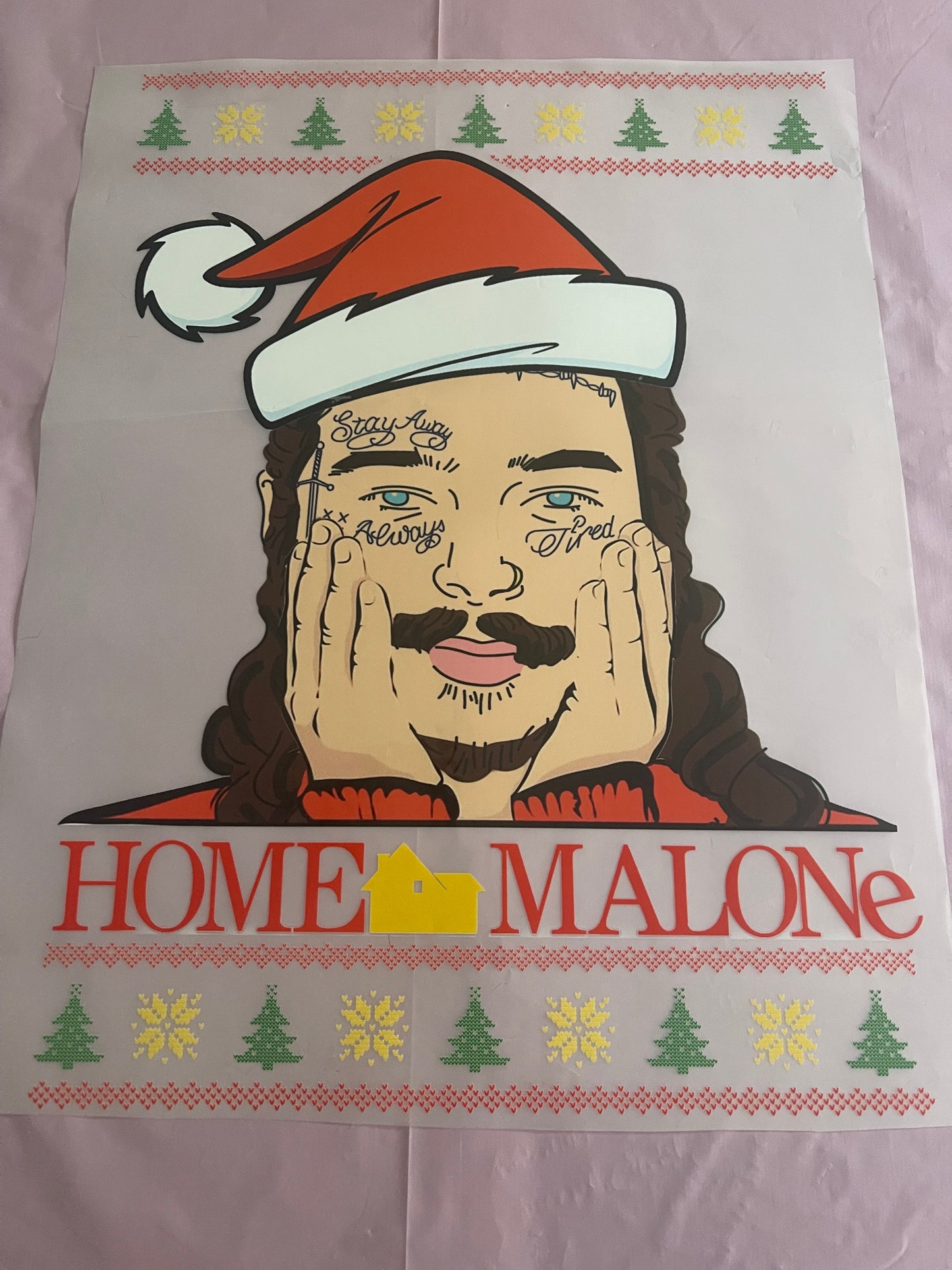 Home Malone-Dtf Tshirt Design