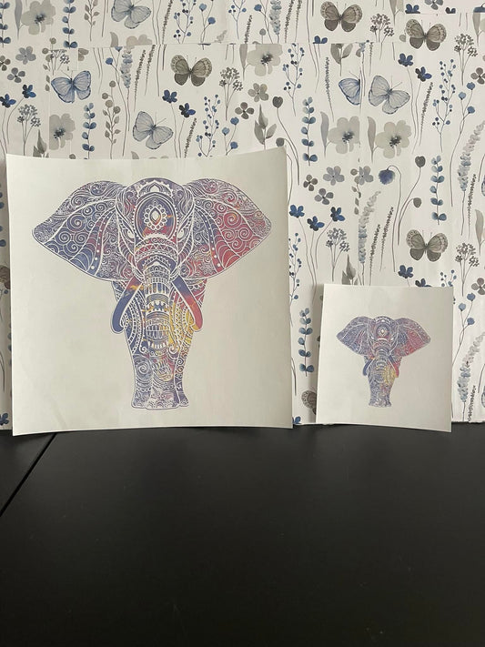 Elephants~~Screen Print T-shirt Design