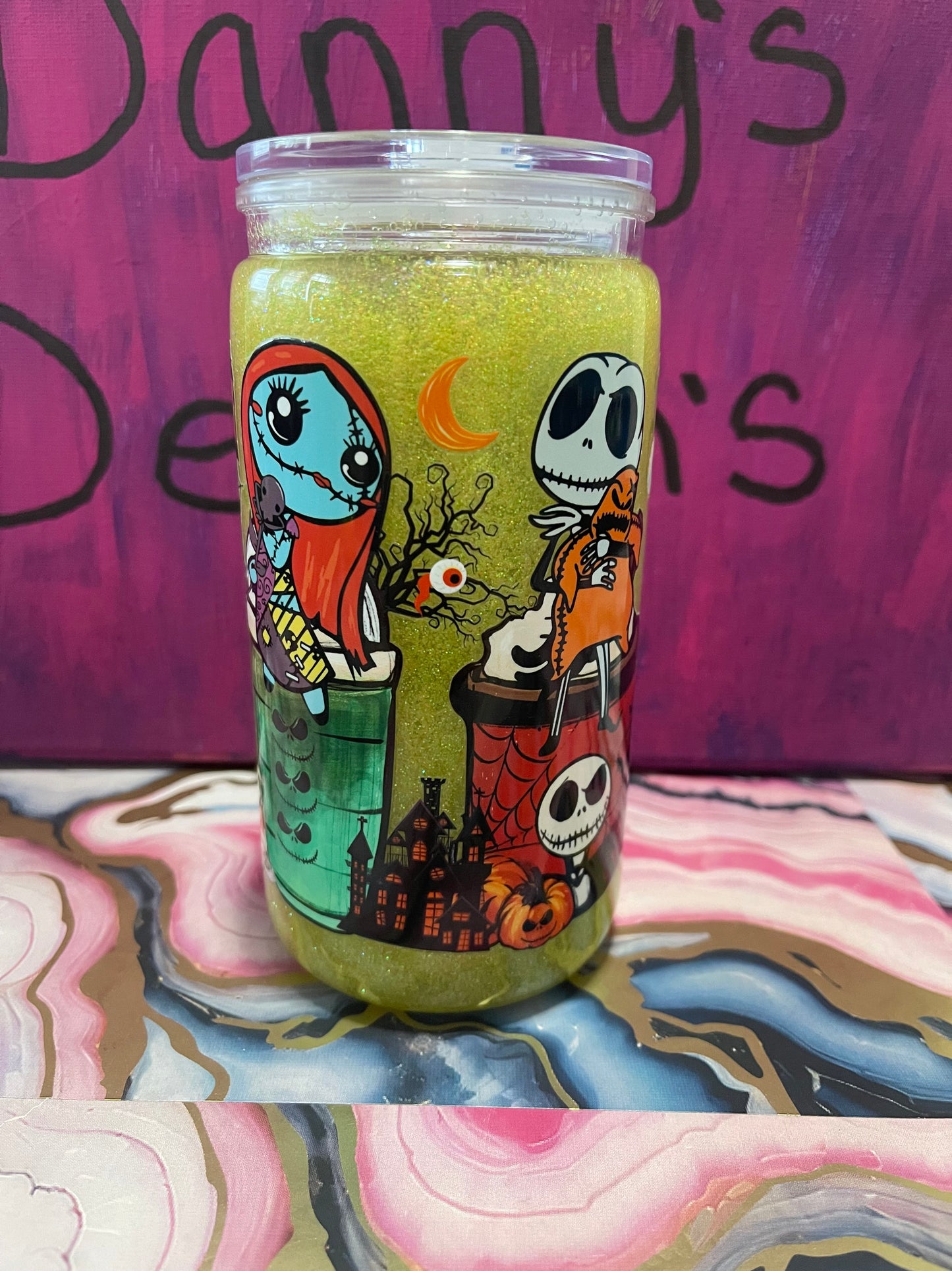 Nightmare BC - 16oz Snow Globe Cup