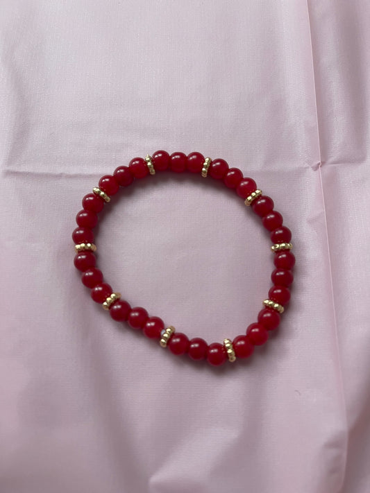 #59 Red & Gold~~Bracelet