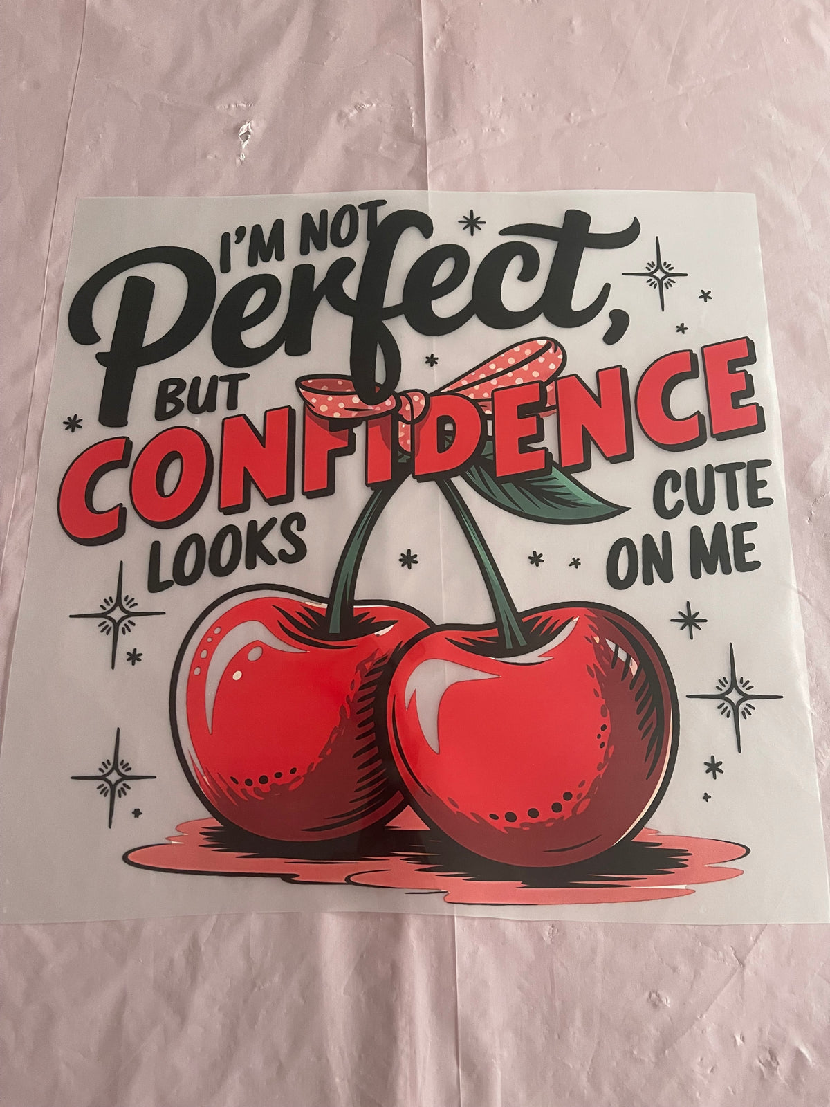 I’m Not Perfect-Dtf T-shirt Design