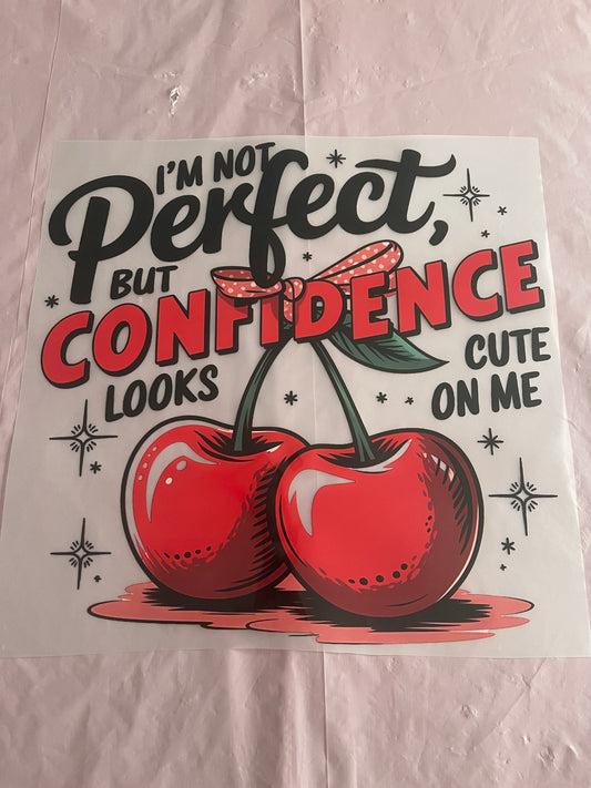 I’m Not Perfect-Dtf T-shirt Design