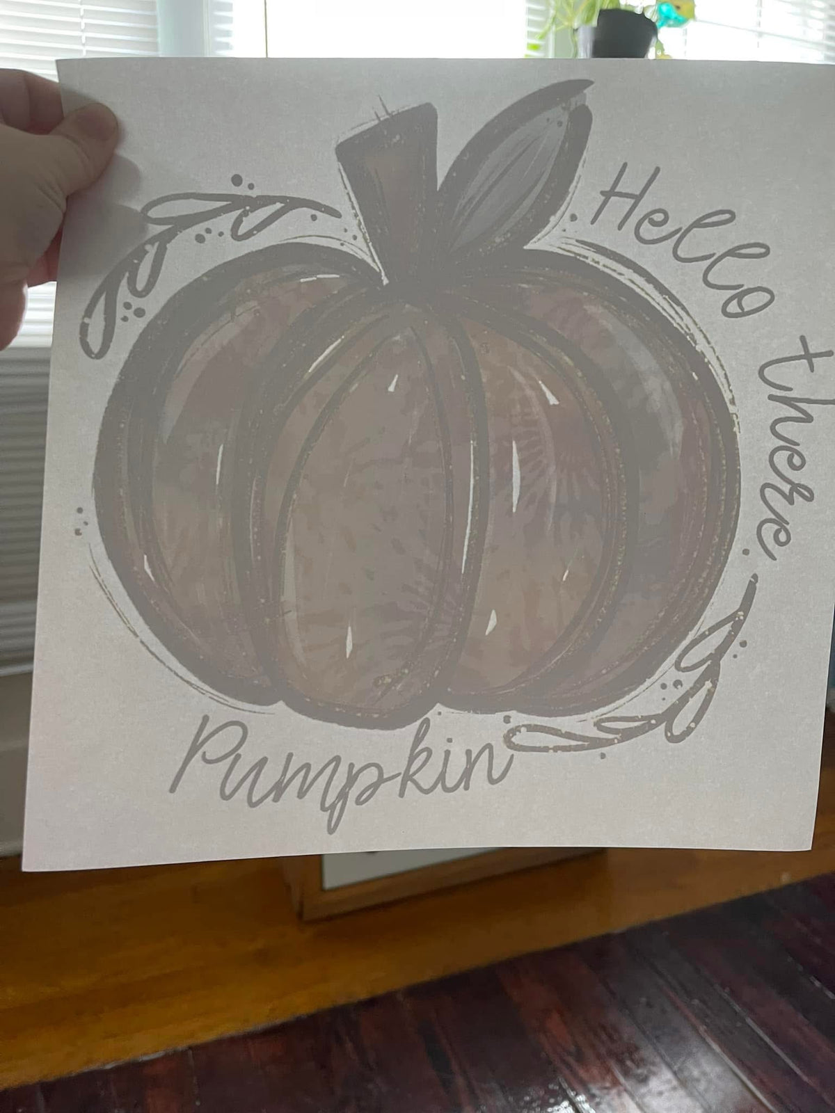 Hello there Pumpkin~~Screen Print T-shirt Design