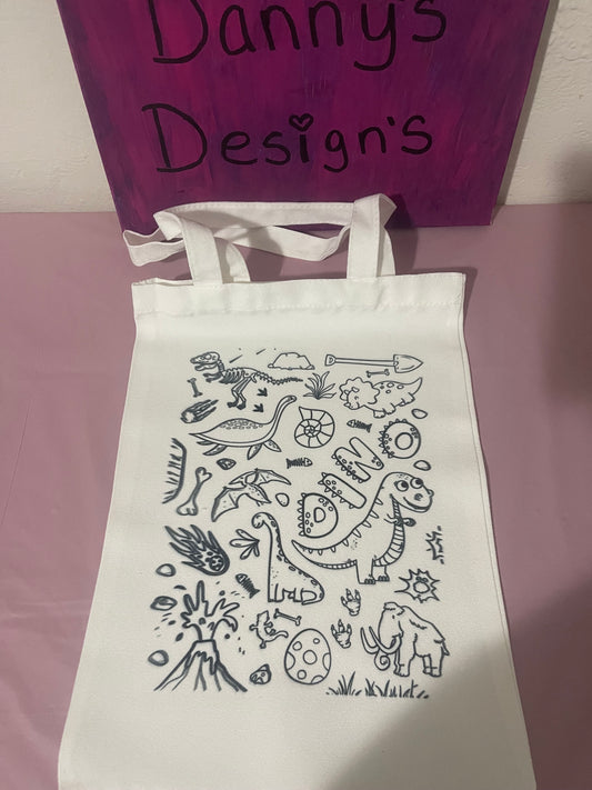 Dino~~Tote Bag