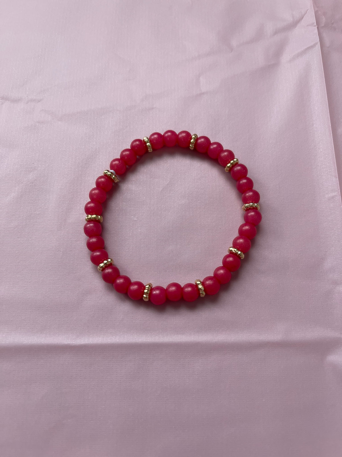 #69 Pink & Gold~~Bracelet