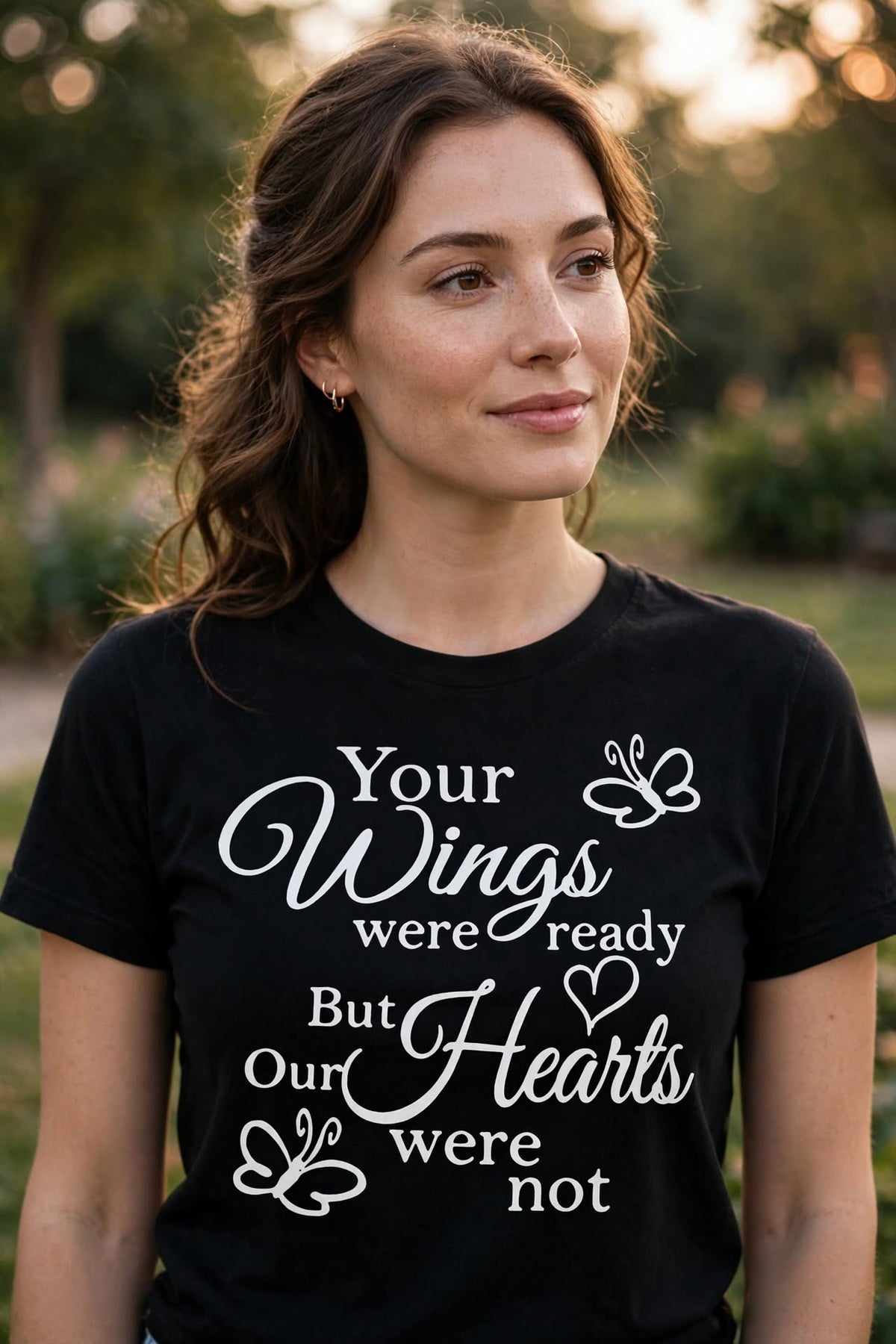 But Our Hearts Were Not-Dtf T-shirt Design