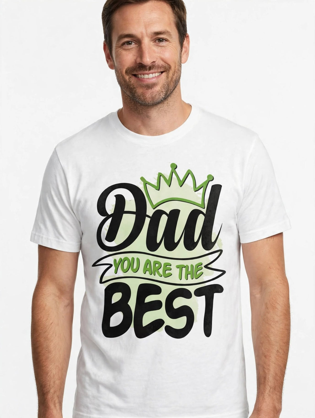 Green Dad You Are The Best-Dtf Tshirt Design