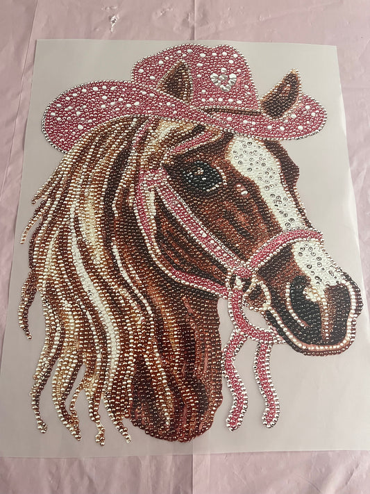 Bling Horse-Dtf T-shirt Design