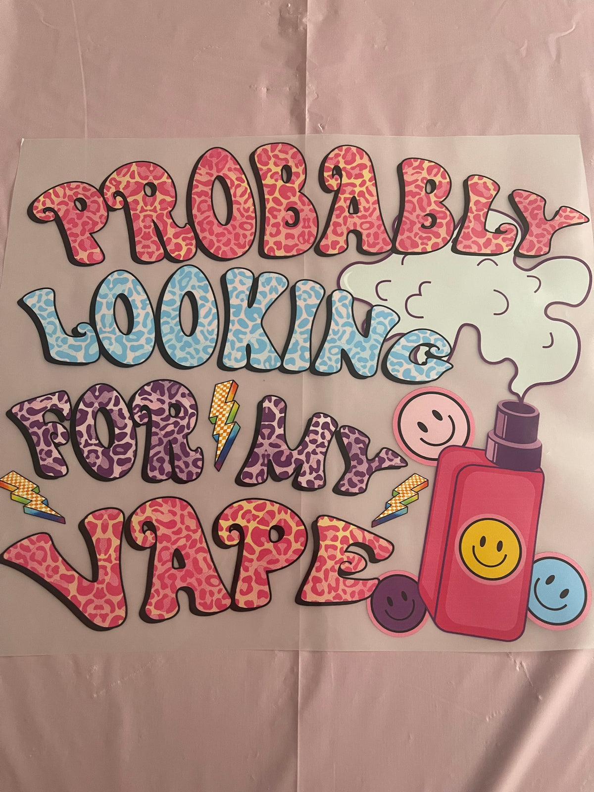 Probably Looking-Dtf T-shirt Design