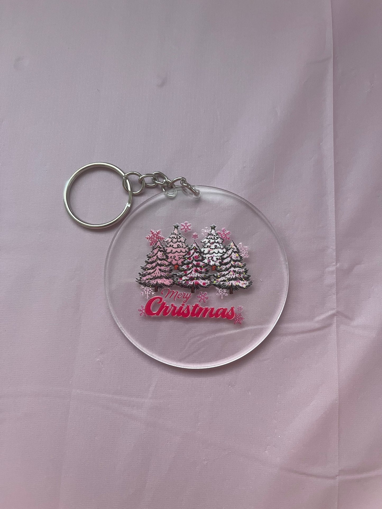 #06 Christmas Trees~~Keychain