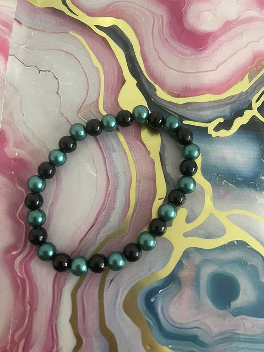 #42 Black & Green~~Bracelet