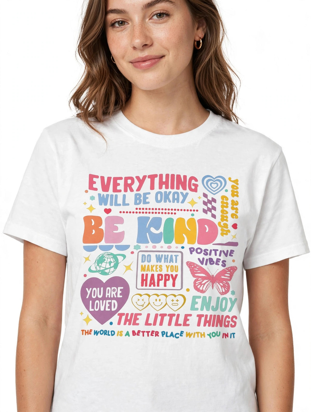 Everything will Be Okay-Dtf T-shirt Design