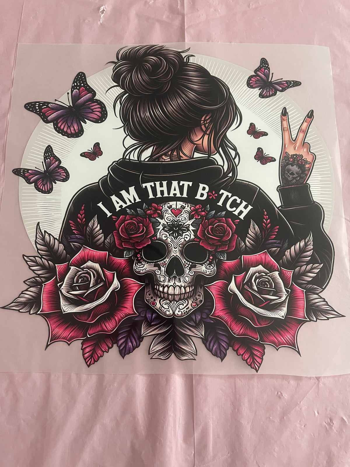 I am That Bitch-Dtf T-shirt Design