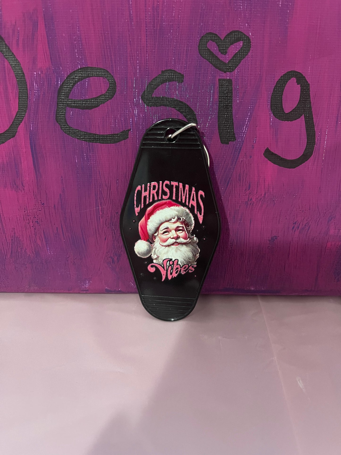 #34 Christmas Vibes~~Keychain