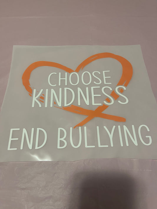 Choose Kindness-Dtf T-shirt Design