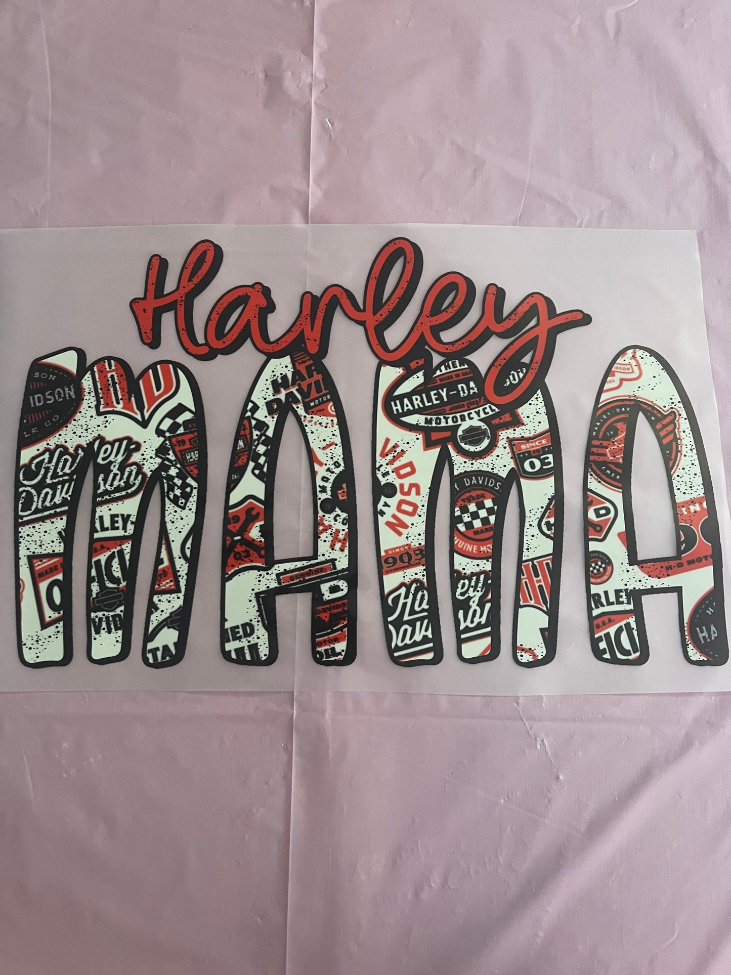 Harley Mama-Dtf Tshirt Design