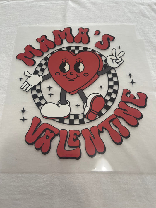 Mama's Valentines-Dtf T-shirt Design