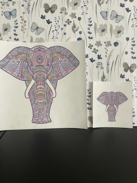 Elephants~~Screen Print T-shirt Design