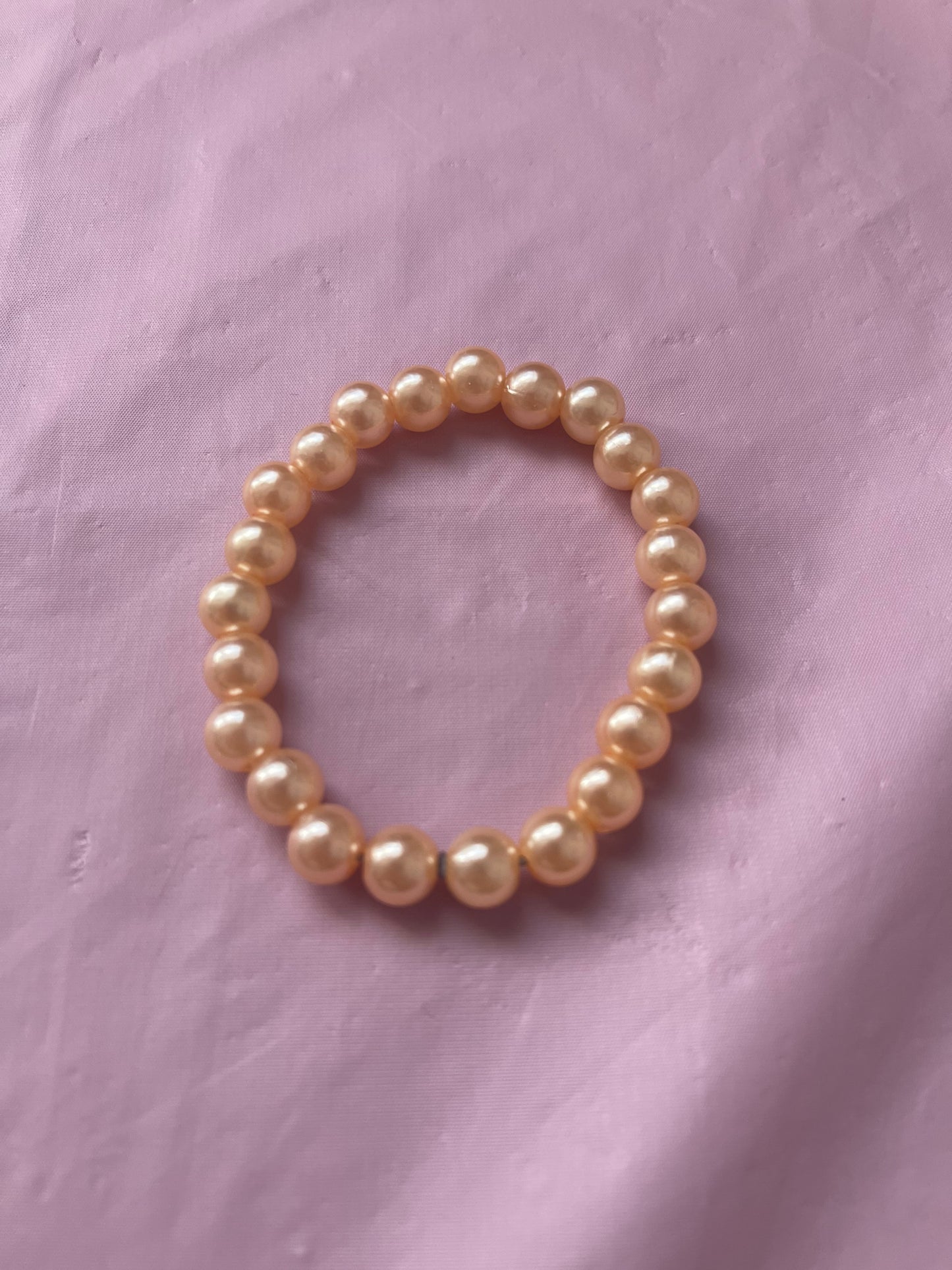 #167 Peachy Orange~~Bracelet