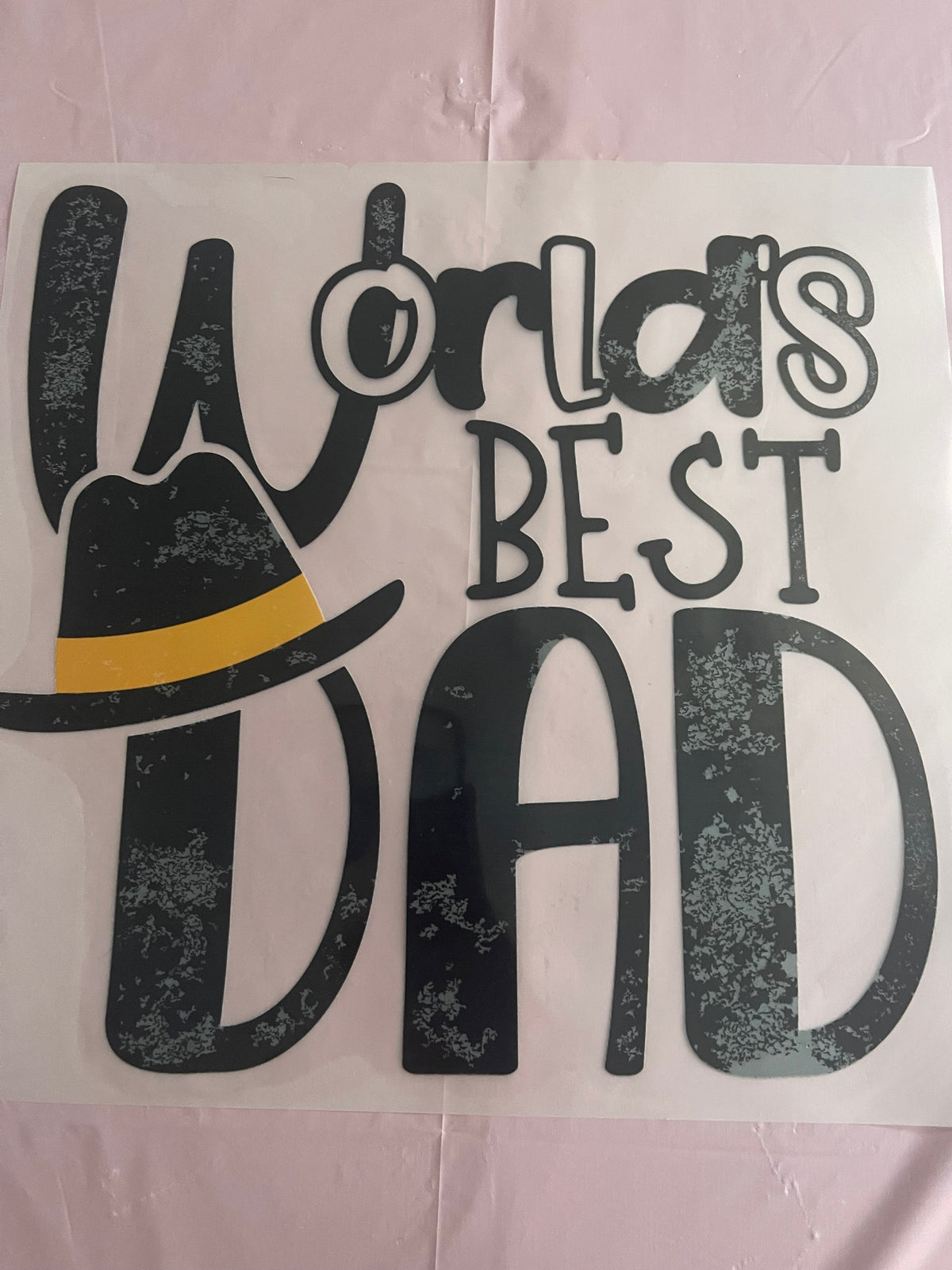 World’s Best Dad-Dtf Tshirt Design