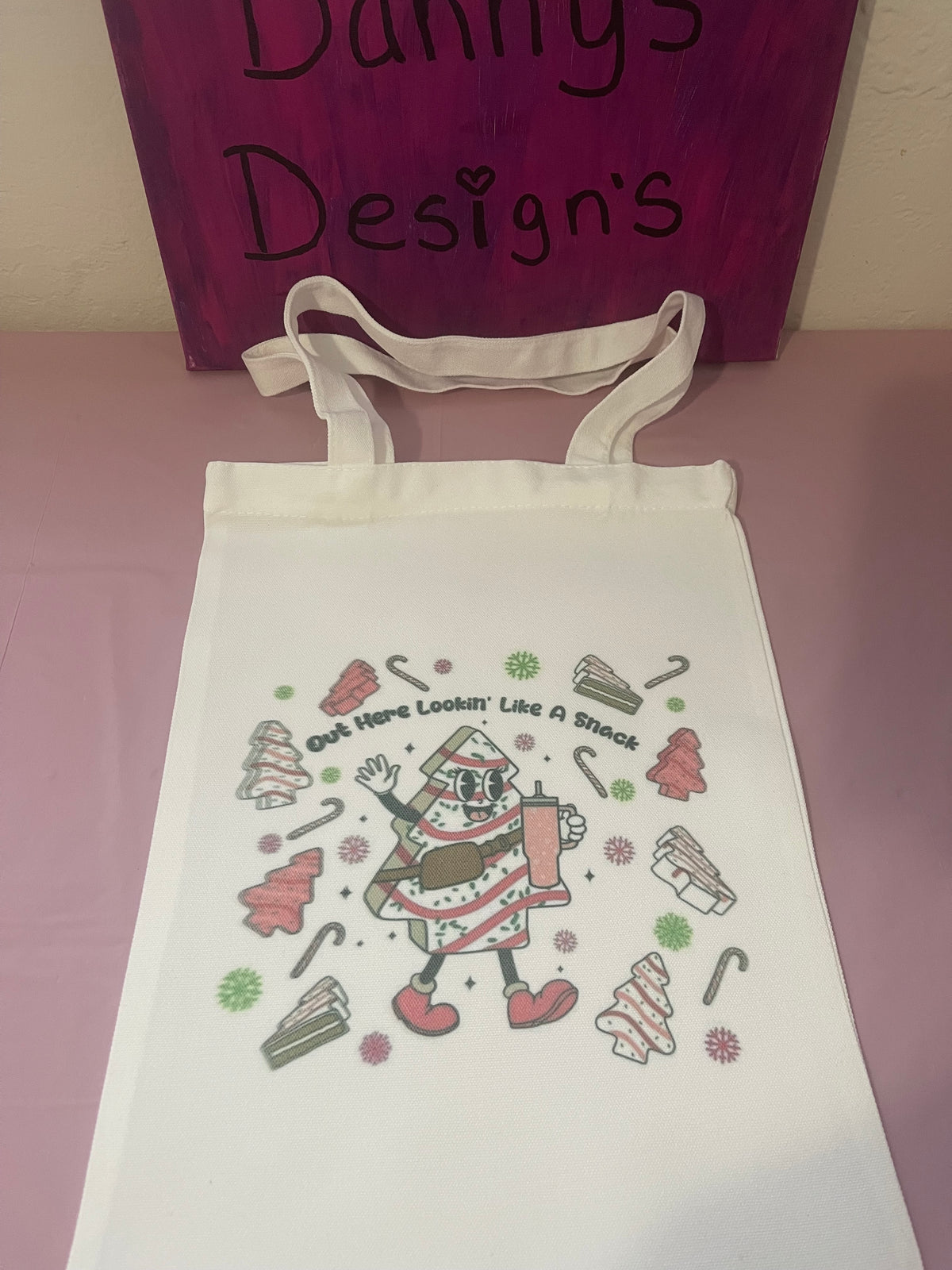 Christmas Tree Cake~~Tote bag