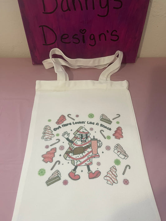 Christmas Tree Cake~~Tote bag
