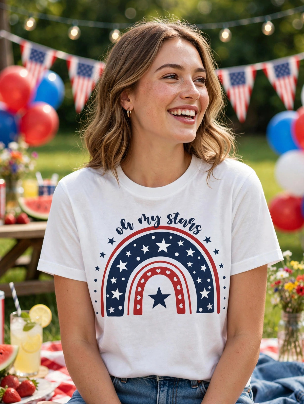 Oh My Stars-Dtf T-shit Design