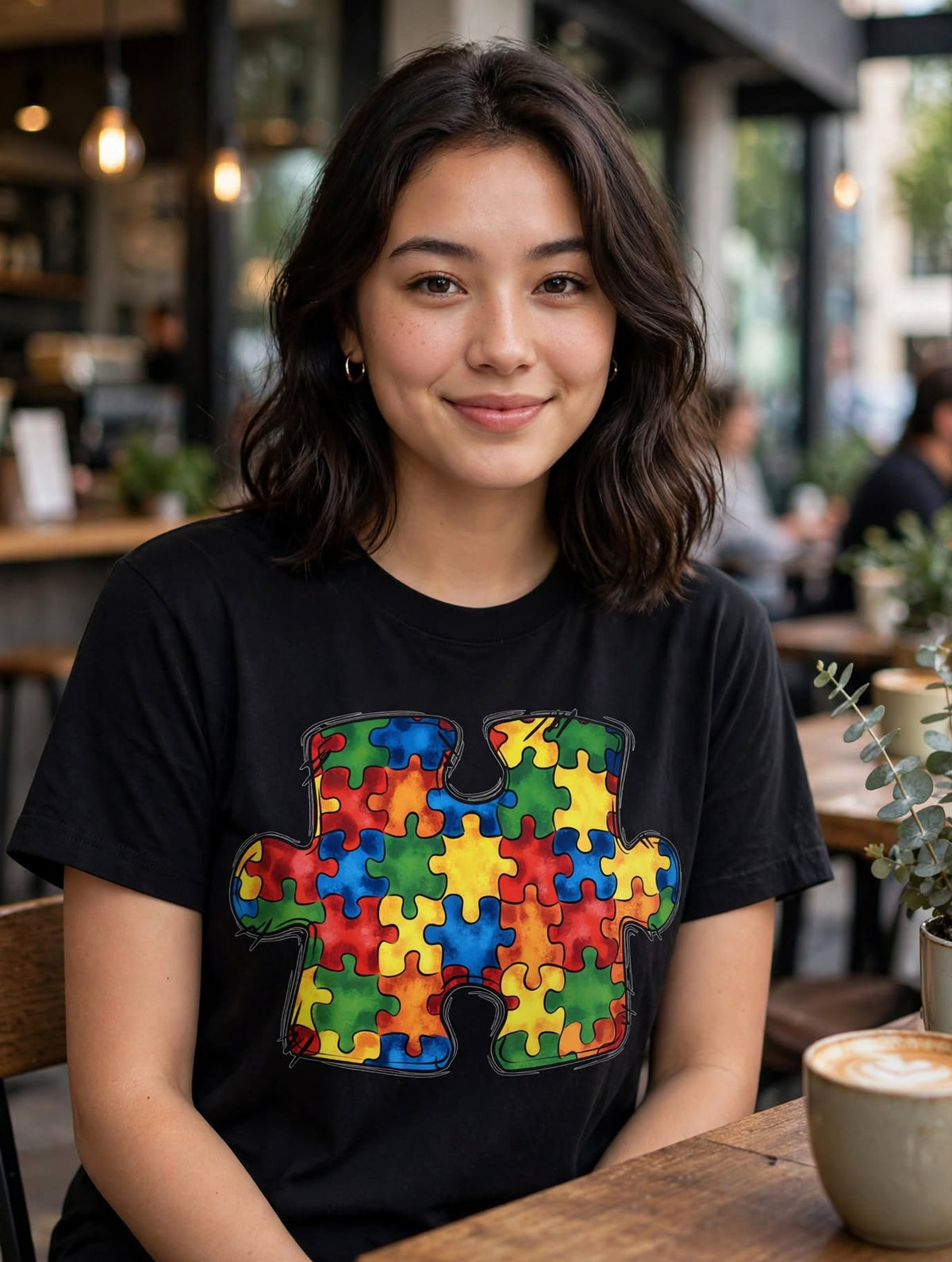 Puzzle-Dtf T-shirt Design