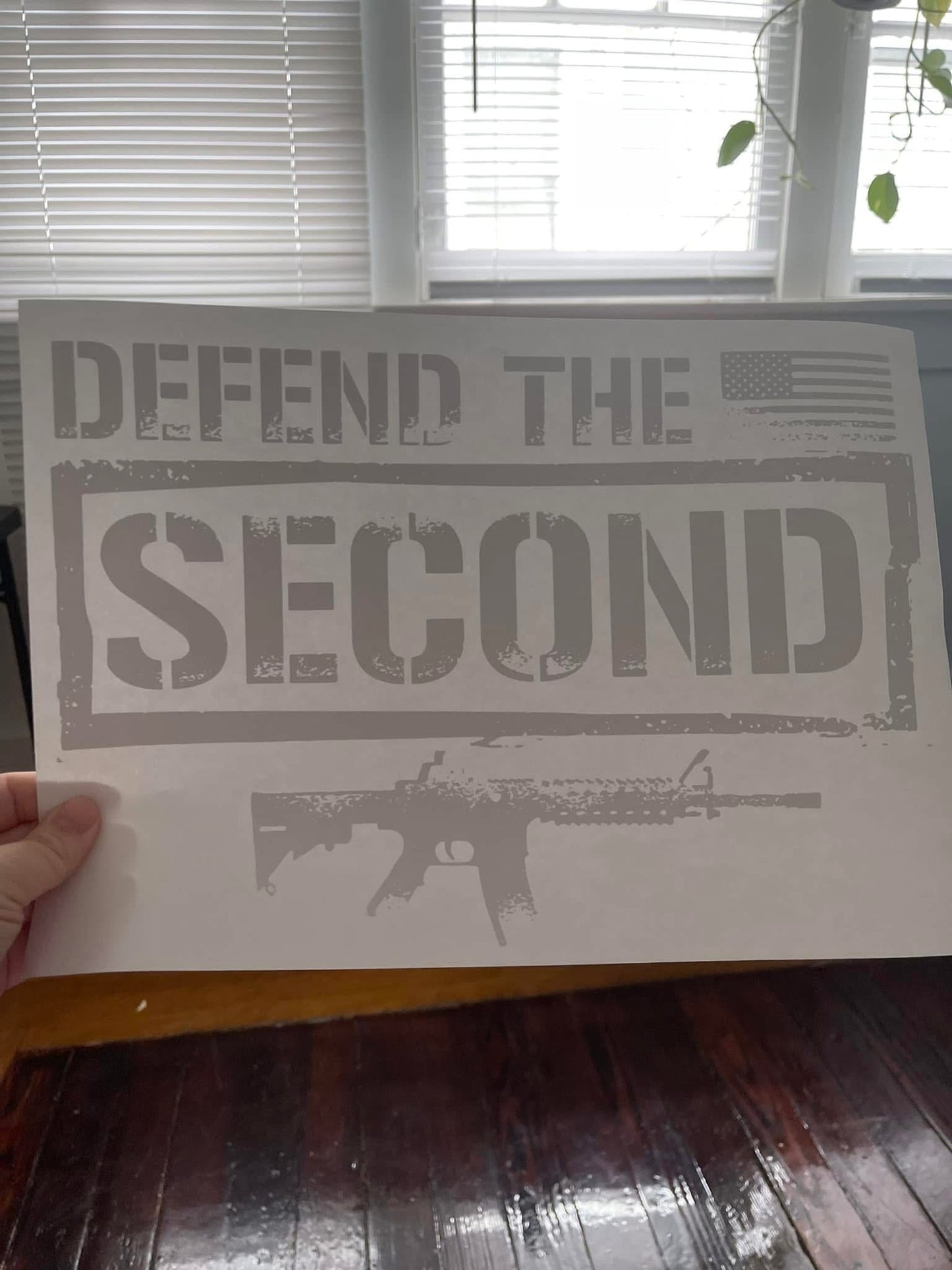 Defend the Second~~Screen Print T-shirt Design