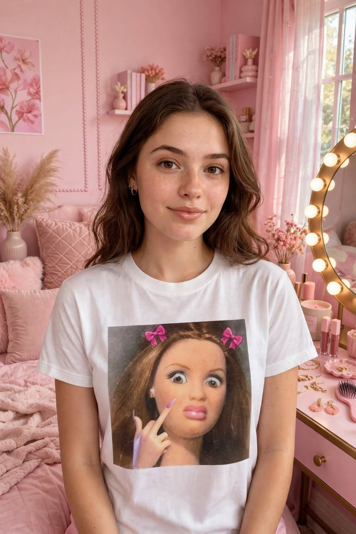F**k You Doll-Dtf T-shirt Design