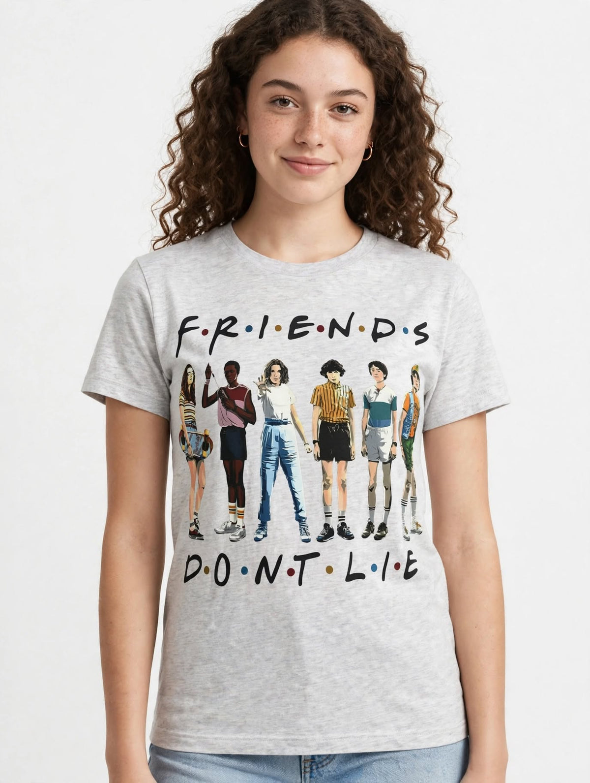 Friends Don’t Lie-Dtf T-shirt Design