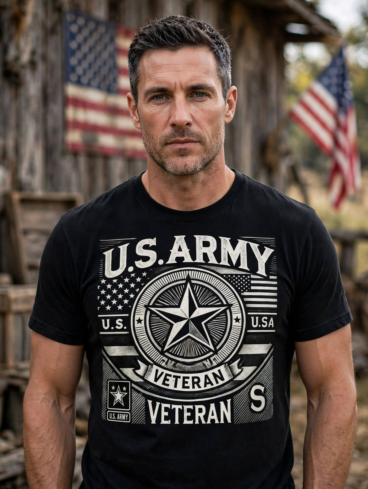 U.S Army-Dtf T-shirt Design