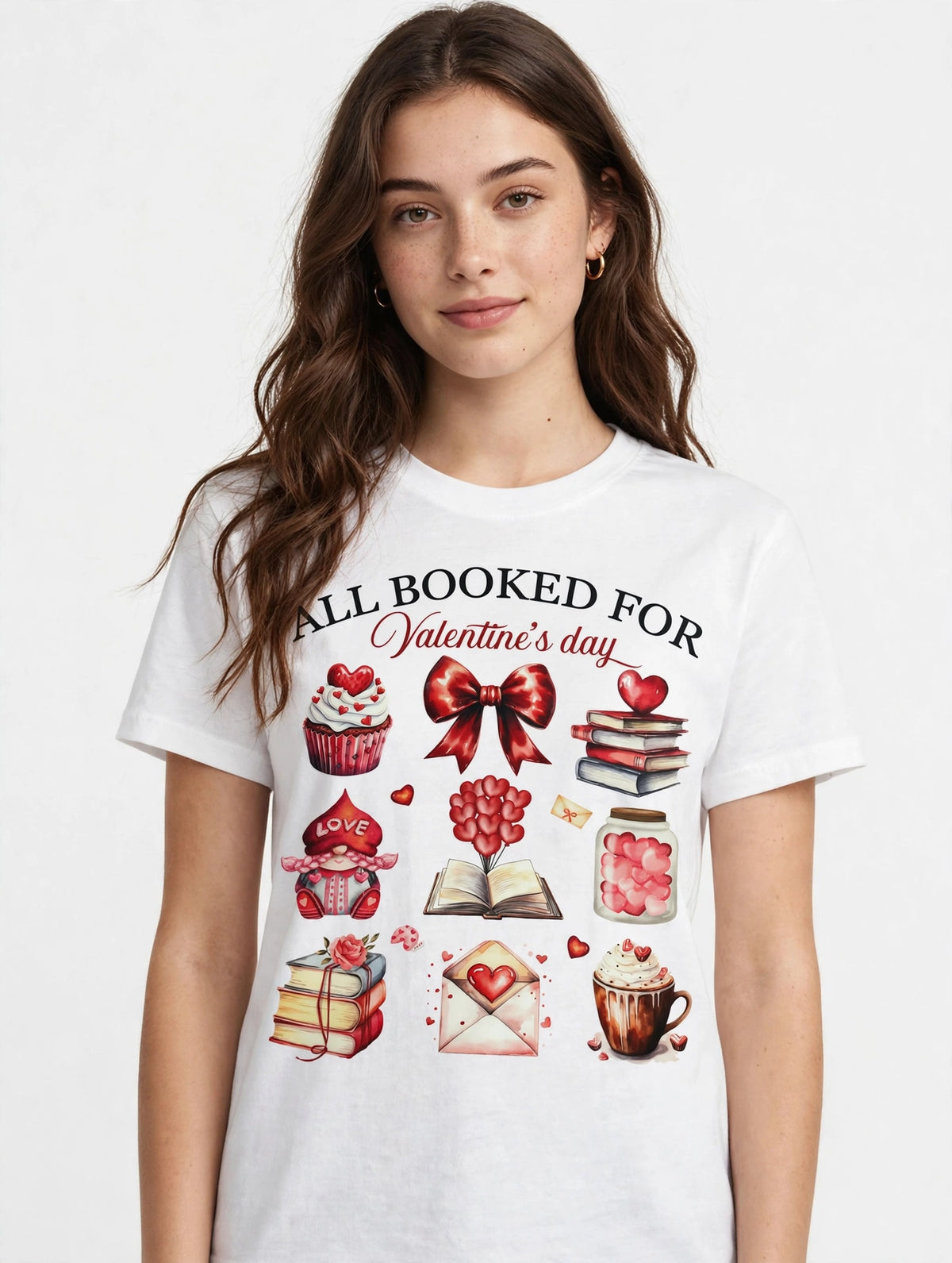 All Booked-Dtf T-shirt Design