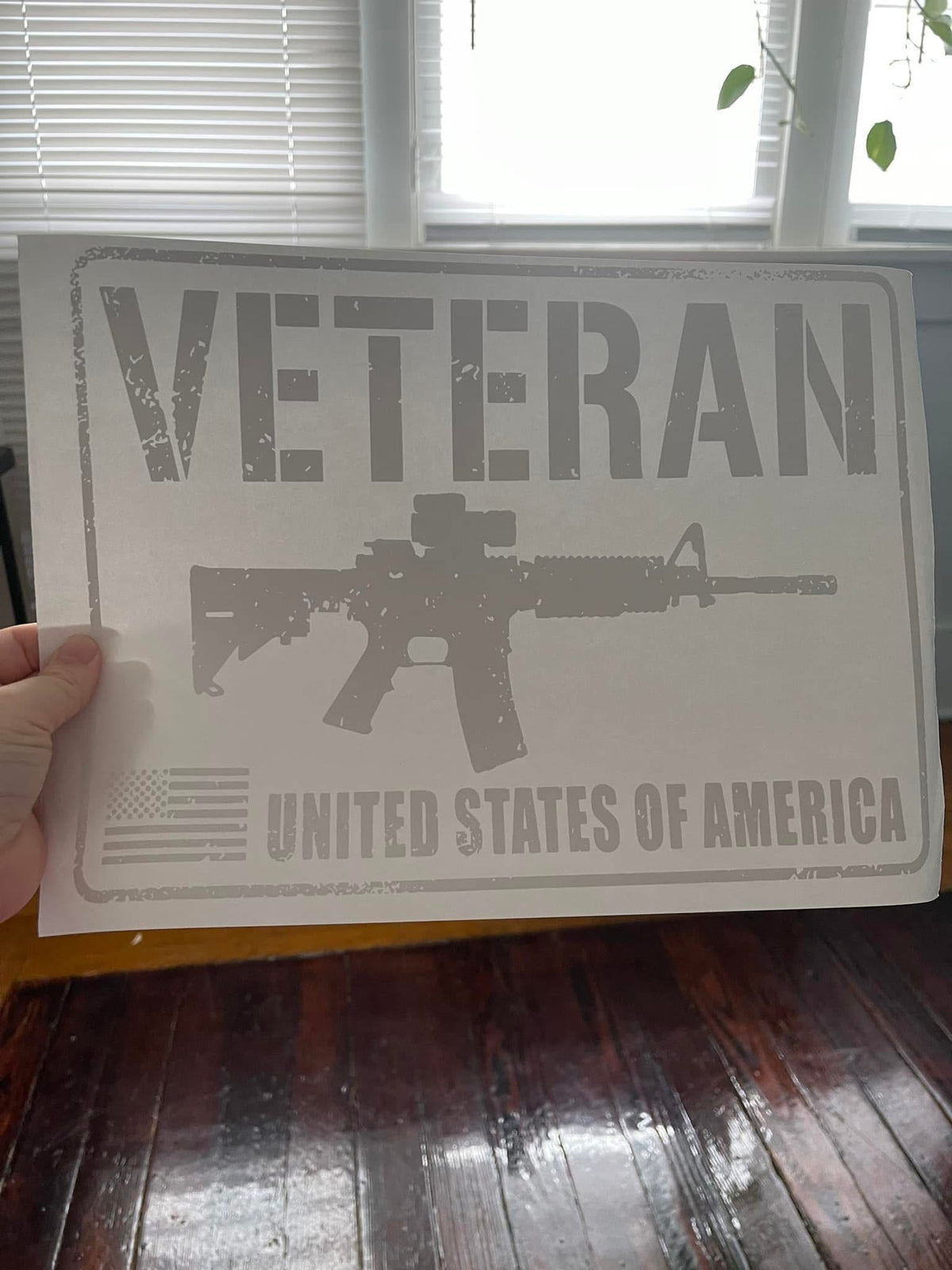Veteran~~Screen Print T-shirt Design