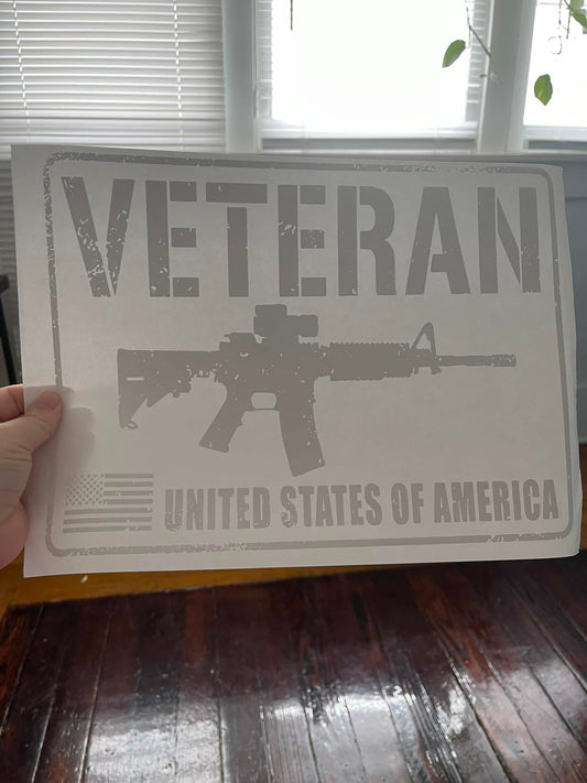 Veteran~~Screen Print T-shirt Design
