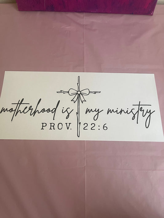 Motherhood~~Screen Print T-shirt Design