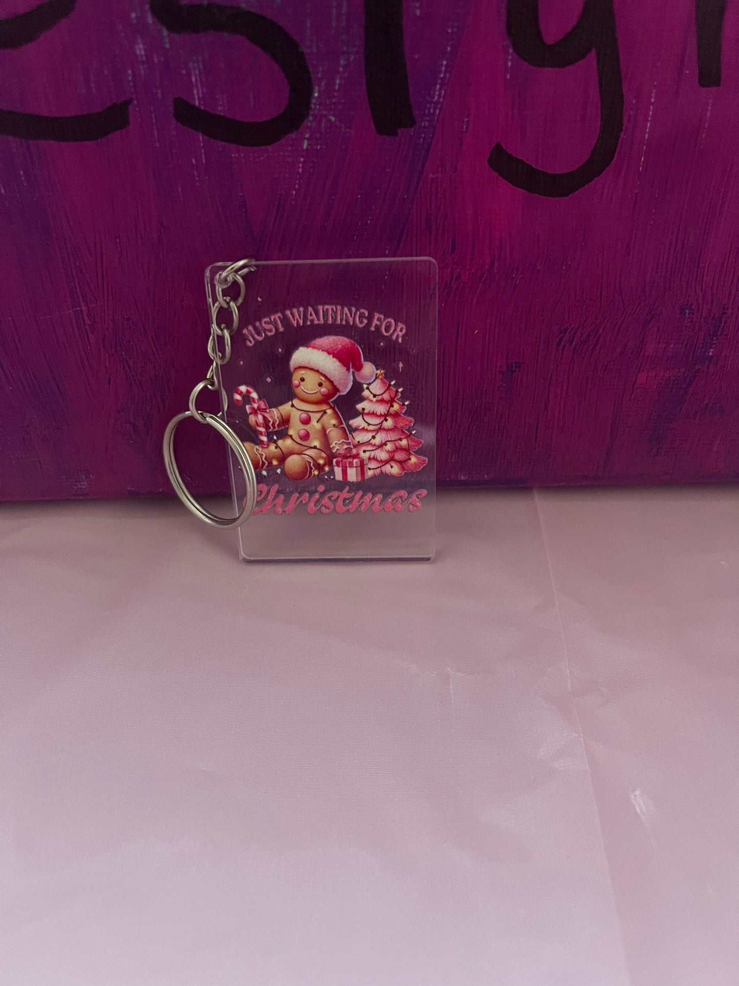 #09 Just waiting for Christmas~~Keychain