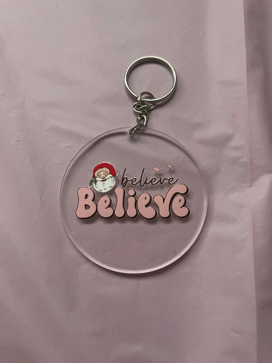 #27 Believe~~Keychain