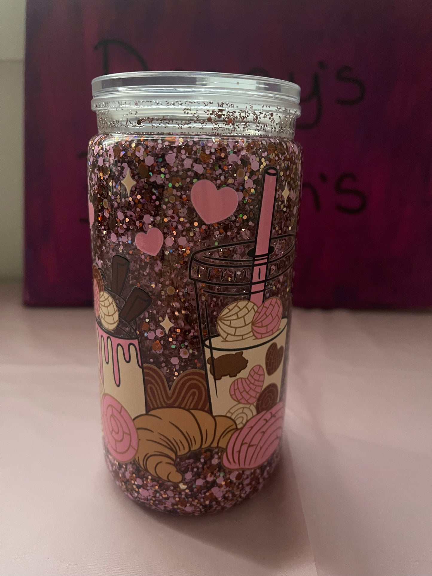 Coffee Lovers - 16oz Snow Globe Cup