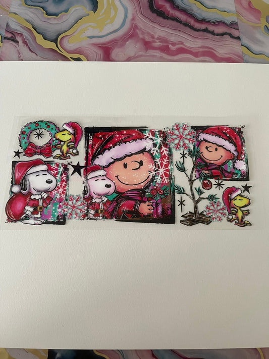 #79 Charlie Christmas~~UV DTF CUP WRAP