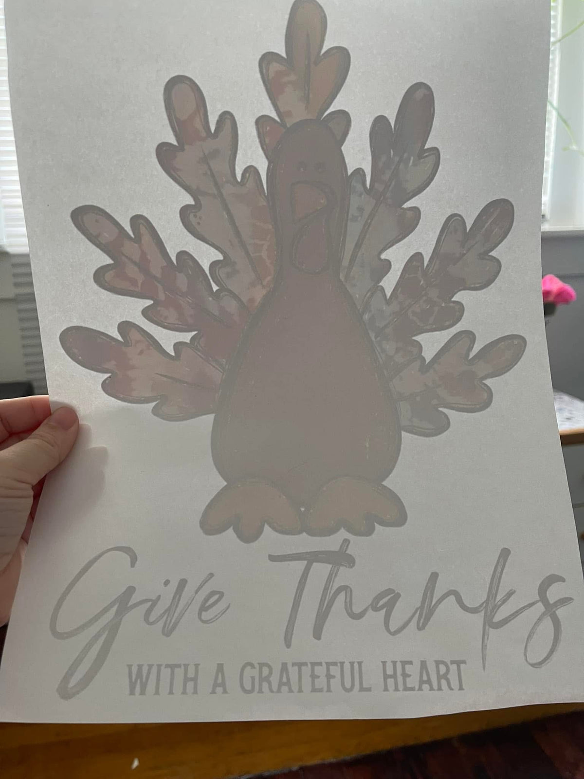 Give Thanks~~Screen Print T-shirt Design