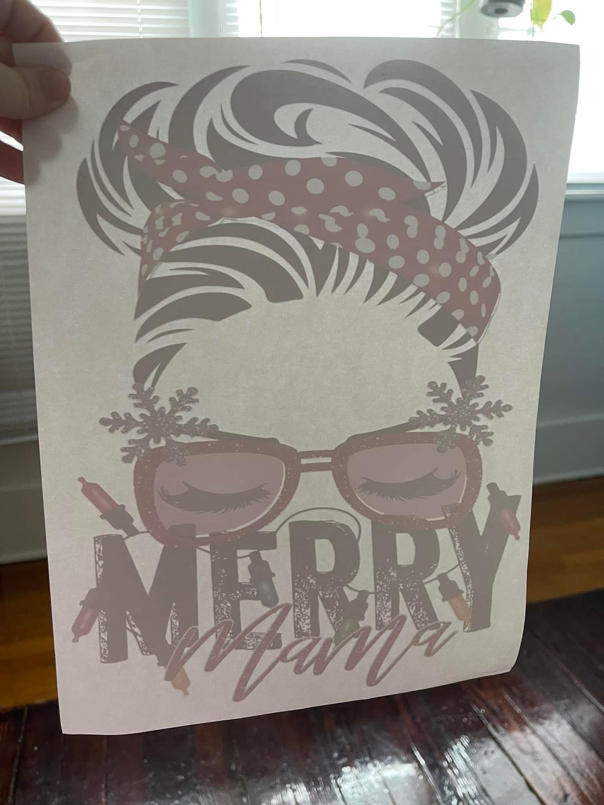 Merry Mama~~Screen Print T-shirt Design