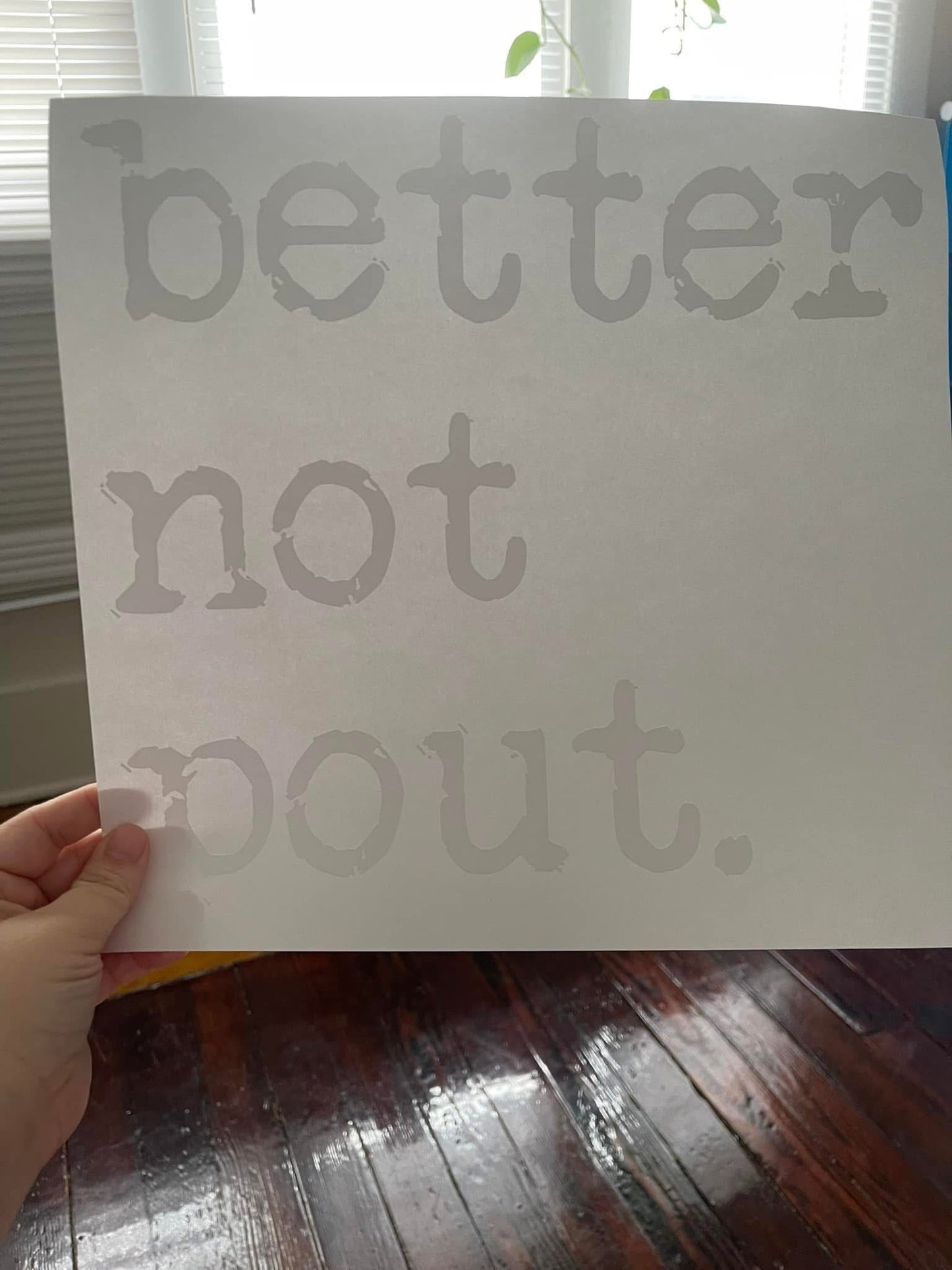 Better Not Pout~~Screen Print T-shirt Design