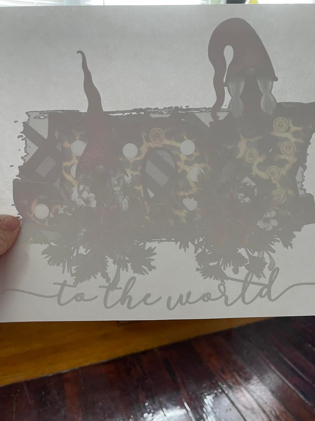 Joy to the World~~Screen Print T-shirt Design