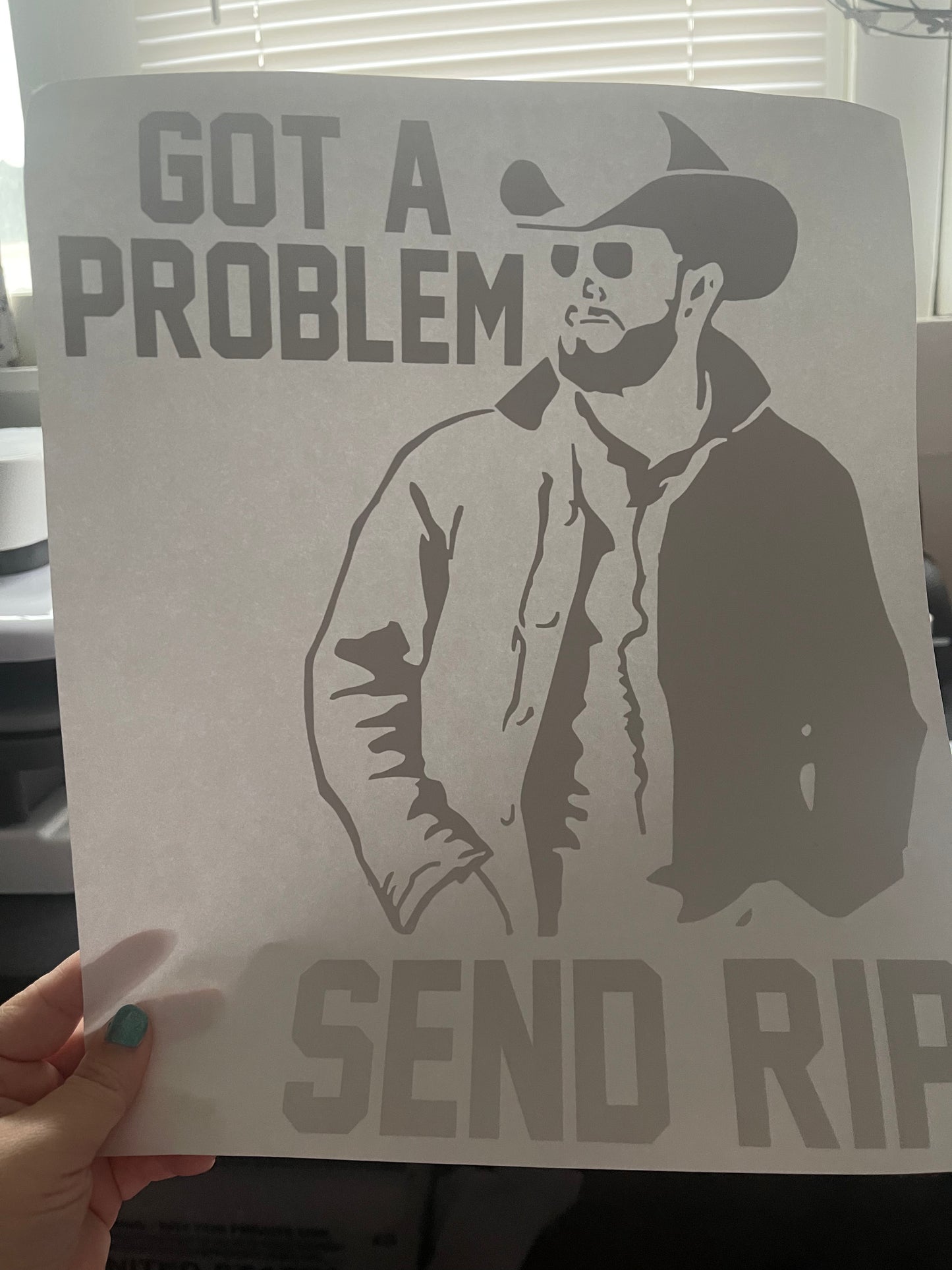 Got a Problem~~Screen Print T-shirt Design