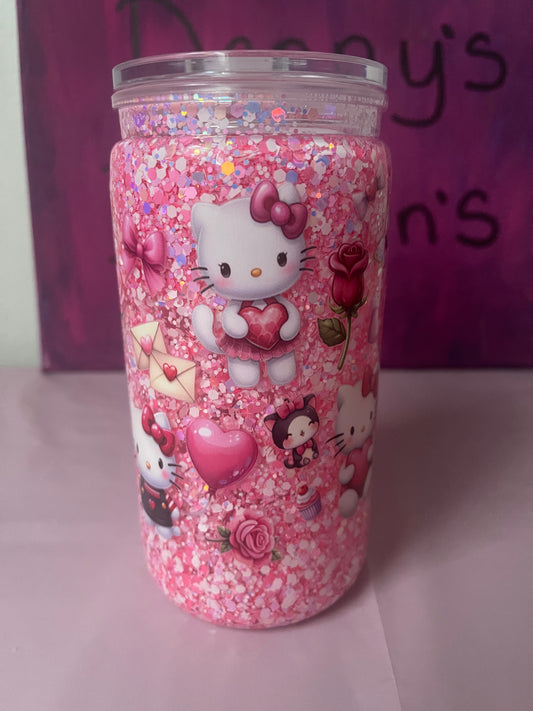 HK Valentines - 16oz Snow Globe Cup